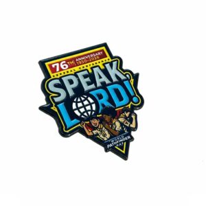 76th Pathfinder Anniversary Metal Ring Woggle – Speak, Lord! 2026