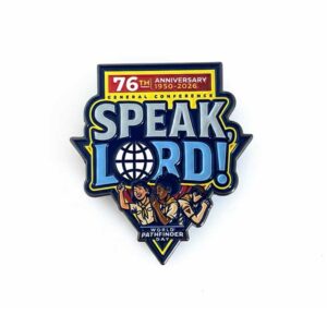 76th Pathfinder Anniversary Pin – Speak, Lord! 2026
