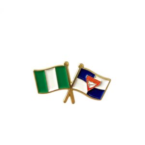 Pathfinder & Nigerian Flag Lapel Pin