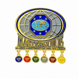 Master Guide Law Dangler Class Pin