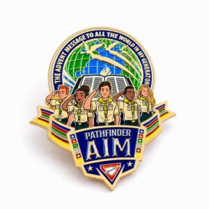 Pathfinder Club Aim Pin