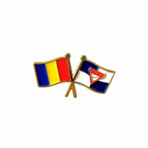 Pathfinder & Romanian Flag Lapel Pin